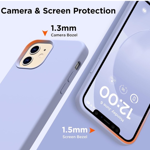 IPhone 12/12 pro case 6.1” Light Blue Brand New - Picture 2 of 10